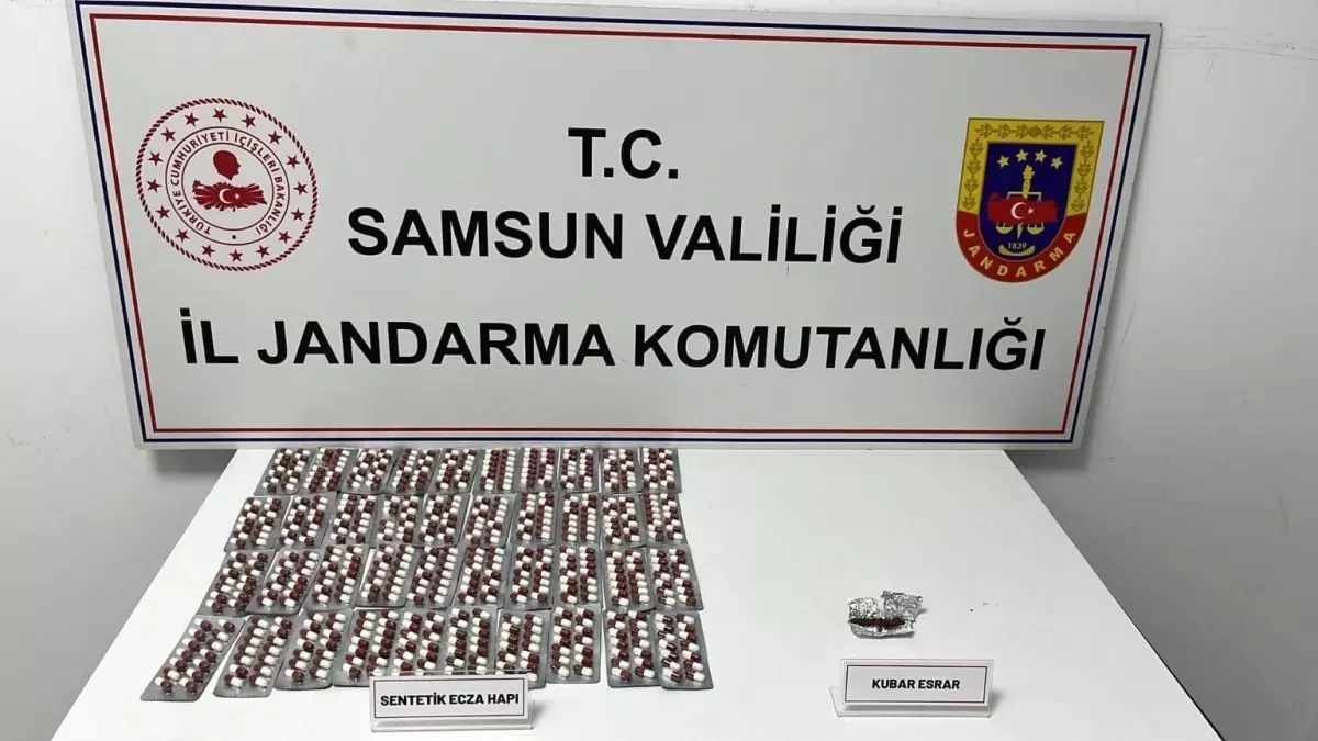 samsunda uyusturucu operasyonu iki sahis gozaltinda iQq2tlYl