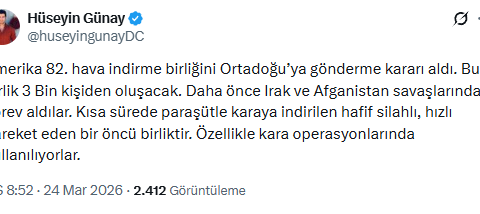 ABD, Ortadoğu’ya 3 Bin Asker Gönderiyor: Yeni Bir Dönem Başlıyor