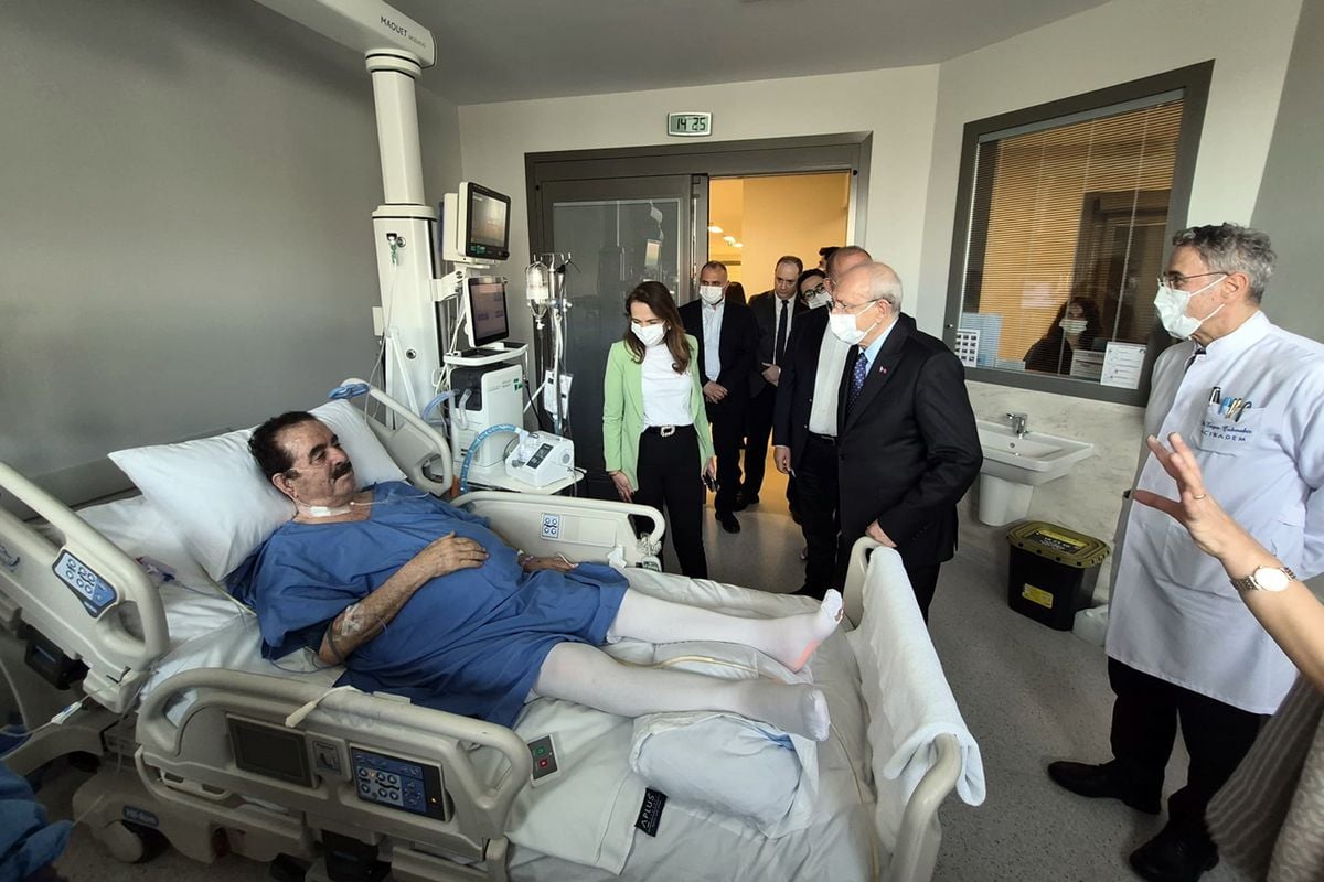 Kılıçdaroğlu, İbrahim Tatlıses’i Hastanede Ziyaret Etti