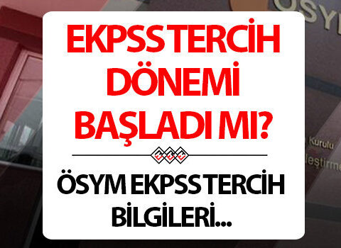 EKPSS tercihleri ne zaman? ÖSYM 2026 EKPSS tercih tarihleri belli oldu mu?